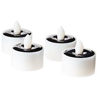 Life at Home Outdoor Solar Led Tea Lights