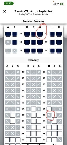 Air Canada preferred seating got bumped - RedFlagDeals.com Forums