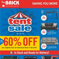 The Brick - Saving You More - Tent Sale (Rural ON) Flyer