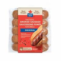 Maple Leaf Natural Smoked Sausages