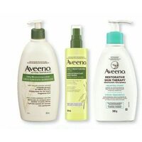 Aveeno Body Lotion Oil Mist or Skin Therapy Cream