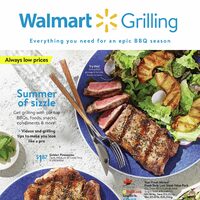 Walmart - Grilling Book - Summer of Sizzle (AB/SK/MB) Flyer