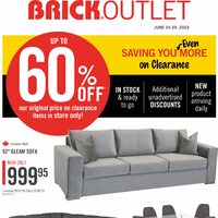 The Brick - Outlet - Saving You Even More on Clearance (QC) Flyer