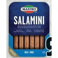Mastro Salamini Sticks or Charcuterie Sliced Deli Meat
