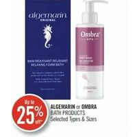 Algemarin Or Ombra Bath Products