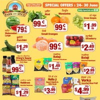Farm and Spice - Weekly Specials Flyer