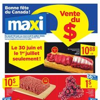 Maxi - Weekly Savings - Dollar Sale Flyer