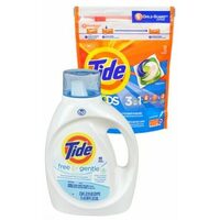 Tide Liquid Laundry Detergent, Tide Pods