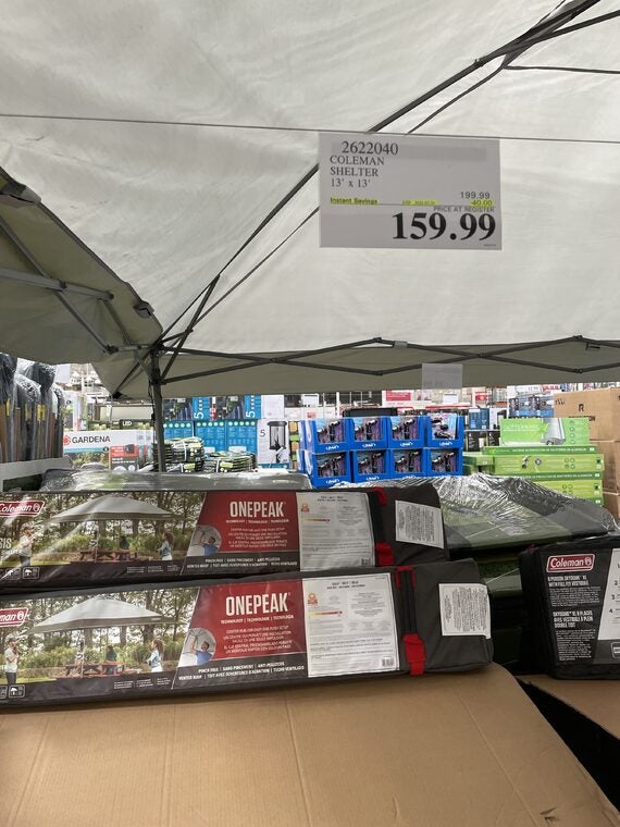 costco coleman canopy 13x13