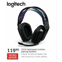Logitech G535 Lightspeed Wireless Gaming Headset 