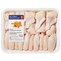 Pc Blue Menu Chicken Breasts or Pc Split Chicken Wings 