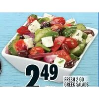 Fresh 2 Go Greek Salads