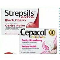 Cepacol Instamax Children's or Strepsils Lozenges