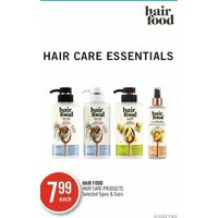 Hair Food Hair Care Products