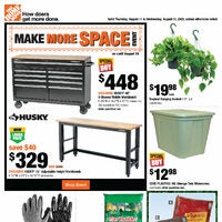 Home Depot - Weekly Deals - Make More Space Event (NB/NS) Flyer