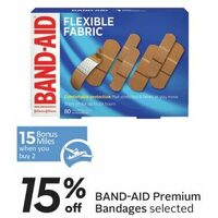 Band-Aid Premium Bandages 