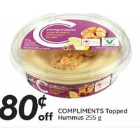 Compliments Topped Hummus