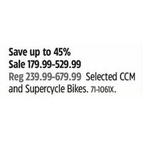 CCM And Supecycle Bikes
