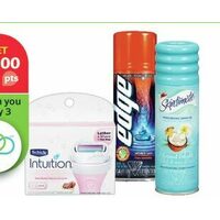 Schick or Wilkinson Blade Refills Manual R Disposable Razors or Edge or Skintimate Shave Preps 