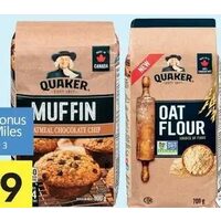 Quaker Oat Flour or Muffin Mix 