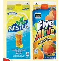 PC Blue Menu Margarine, Nestea Iced Tea or Five Alive Beverages