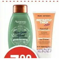 Aveeno Blend Shampoo, Conditioner or Marc Anthony Hair Care Products