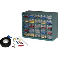 Grand Rapids 1,023 Pc Wall-Mountable Terminal and Connector Storage Case