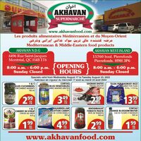 Akhavan - Weekly Specials Flyer