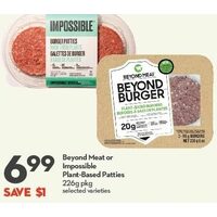 Beyond Meat Or Impossible Plant-Based Patties