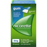 Nicorette Gum, Lozenges, Sprays Or Inhalers