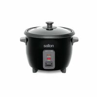 Salton 6-Cup Rice Cooker With Steamer Basket