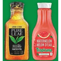 Tropicana or Pure Leaf Drinks