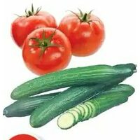 English Cucumbers or Beefsteak Tomato