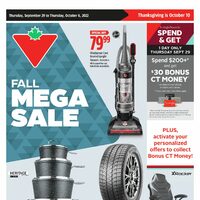 Canadian Tire - Weekly Deals - Fall Mega Sale (ON) Flyer