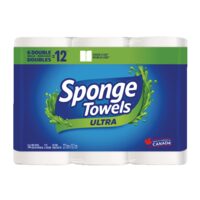 Sponge Towel Paper Towels or Cashmere Bathroom Tissue