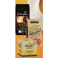 Balzac's Compostable Coffee Pods or Whole Bean Coffee or Jumping Bean Ground Coffee