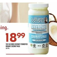 The Cultured Coconut Fermented Organic Coconut Milk