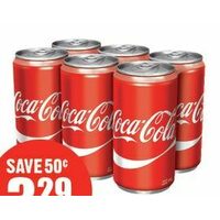 Coca-Cola Soft Drinks Mini Cans
