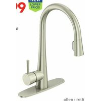 Allen + Roth Yeva Pull-Down Kitchen Faucet