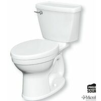Project Source Total Eco 2-Piece Round Toilet 