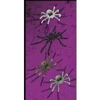 Home Accents Holiday 3' LED-Lit Plush Spider Halloween Decoration
