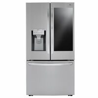 LG 30 Cu. Ft InstaView Door-in Door Refrigerator With Craft Ice