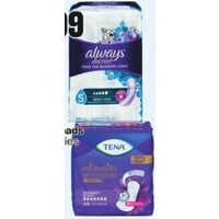Always Discreet or Tena, Incontinence Underwear or Pads