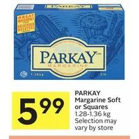 Parkay Margarine Soft Or Squares 