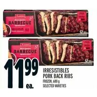 Irresistibles Pork Back Ribs