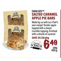 Farm Boy Salted Caramel Apple Pie Bars