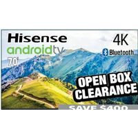 Hisense 4K UHD Android TV 70''