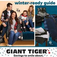 Giant Tiger - Winter-Ready Guide Flyer