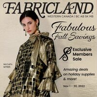 Fabricland - Fabulous Fall Savings (West) Flyer