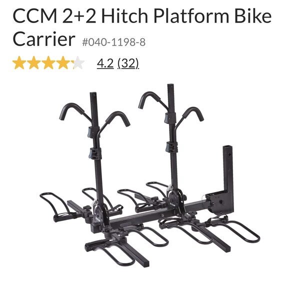 Ccm bike clearance rack